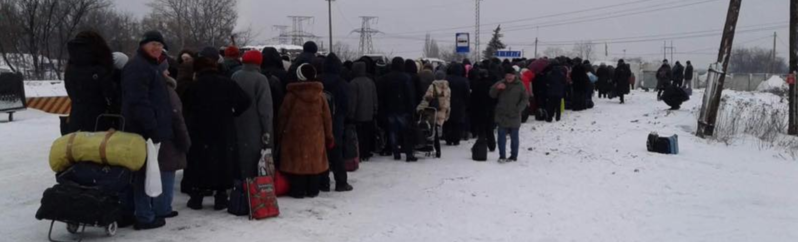 Glacial Queues at Ukrainian Checkpoints