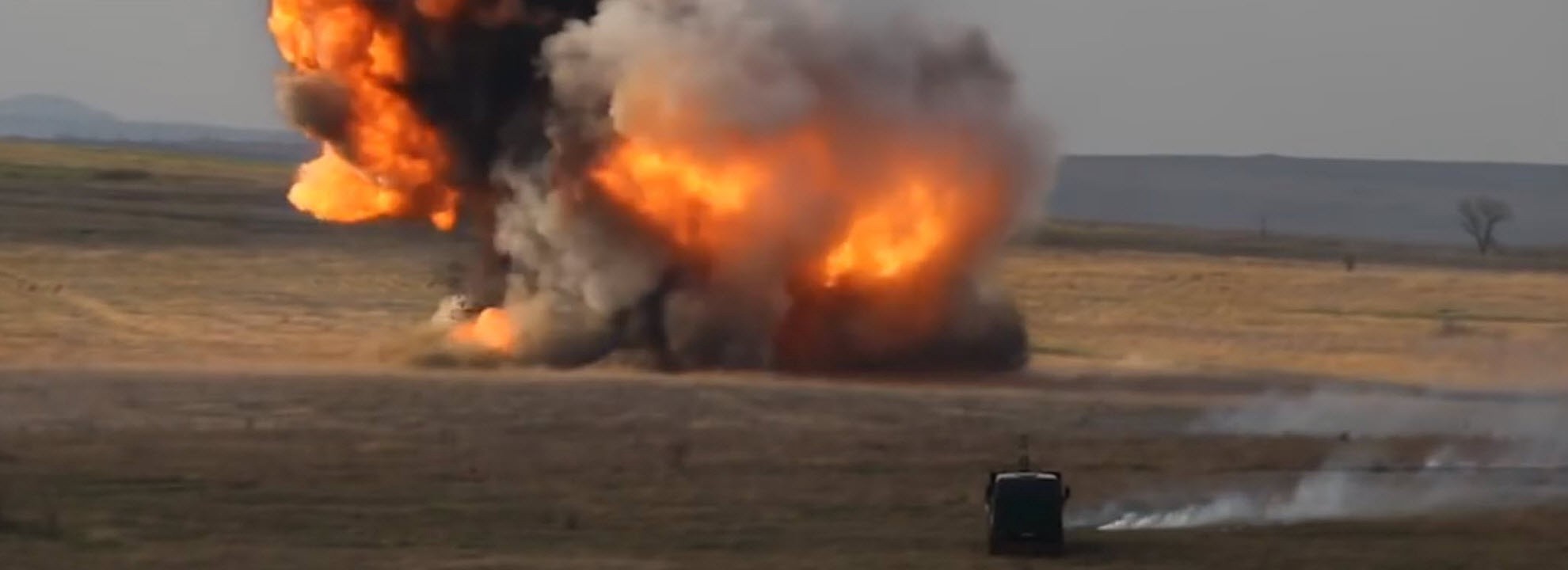 Russia-Backed Separatists Conduct Explosive Training Exercises