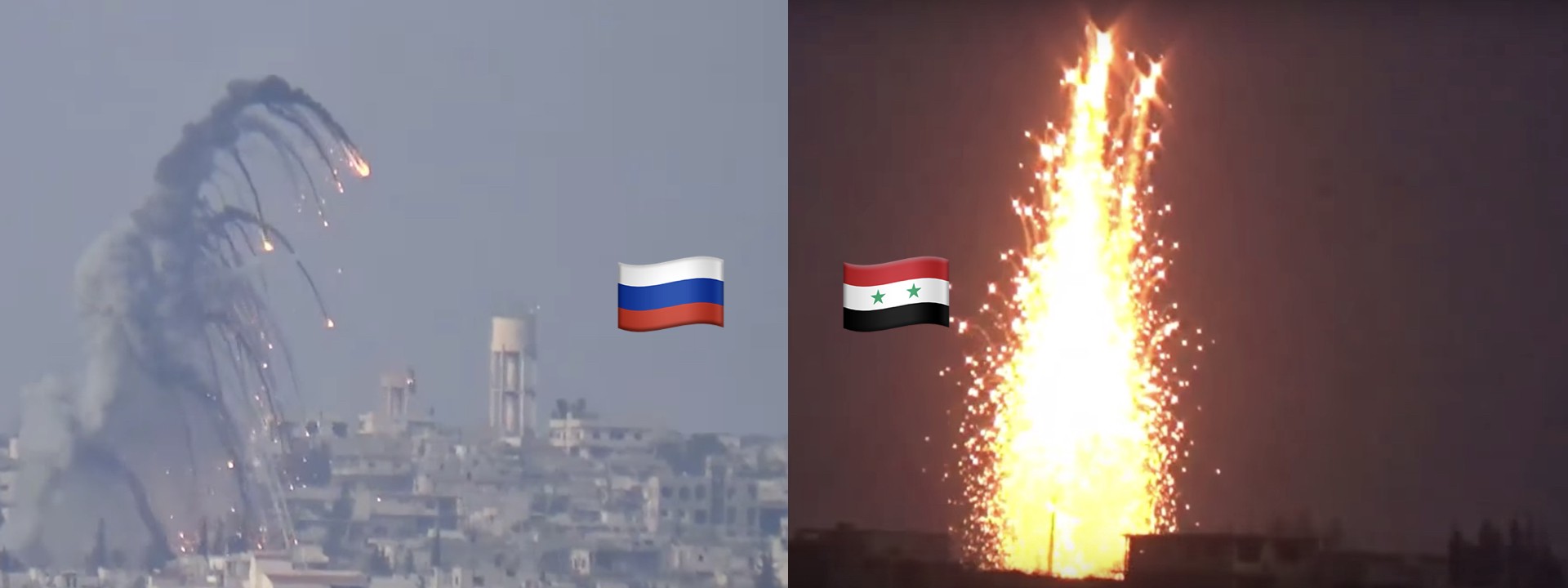 #PutinAtWar: Alleged Russian Phosphorus Bombings in Syria