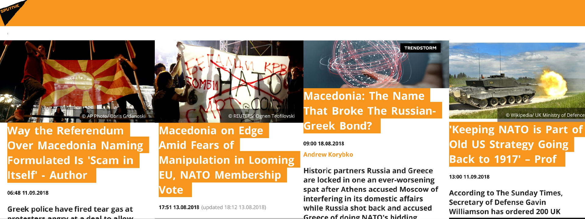 #ElectionWatch: Sputnik Misleading in Macedonia