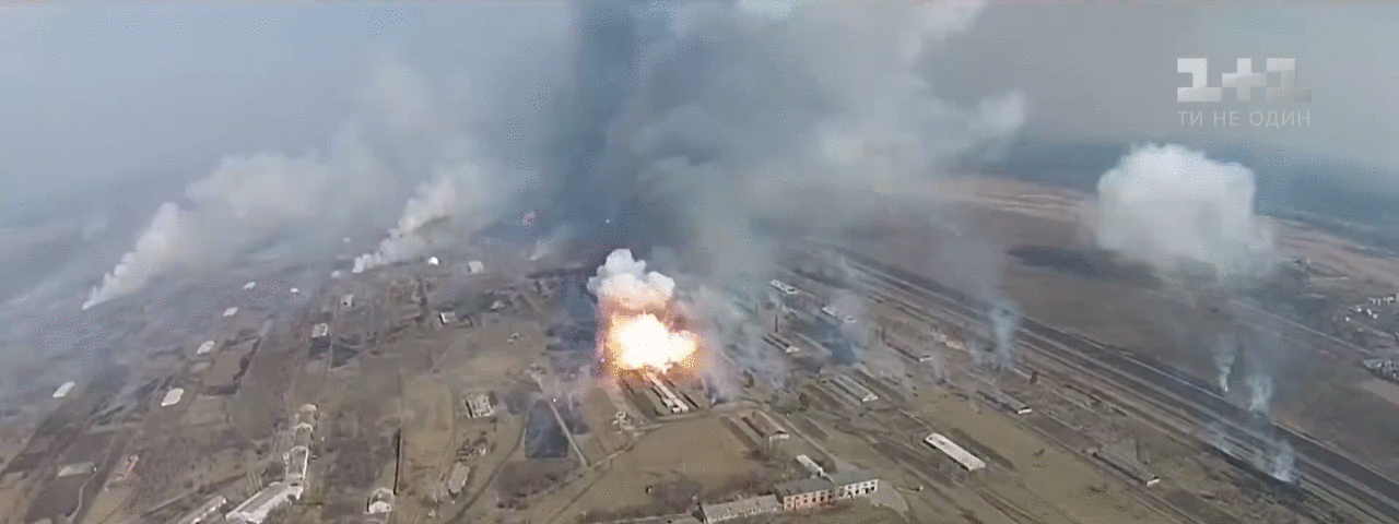 #MinskMonitor: Ichnya Ammunition Depot Explosion