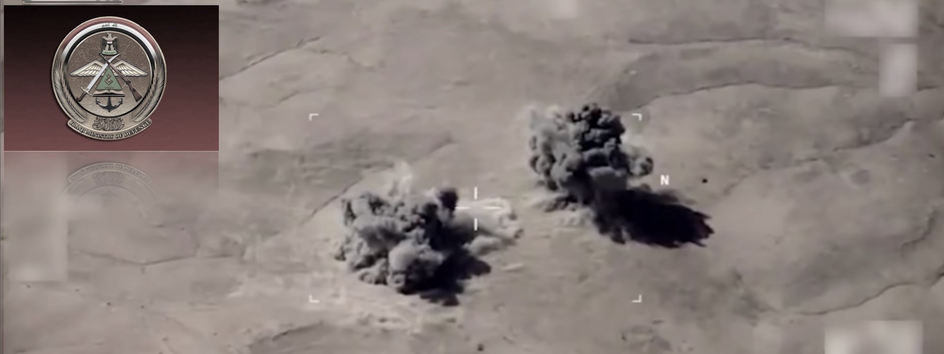 Coalition and Iraqi Strikes on ISIS Remnants