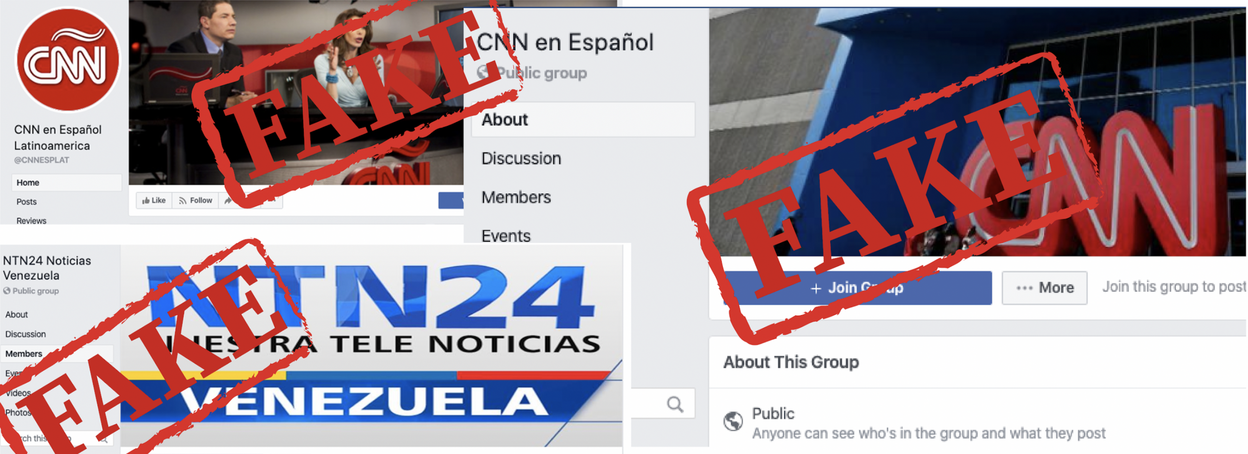 Venezuelan fringe websites impersonate media outlets on Facebook