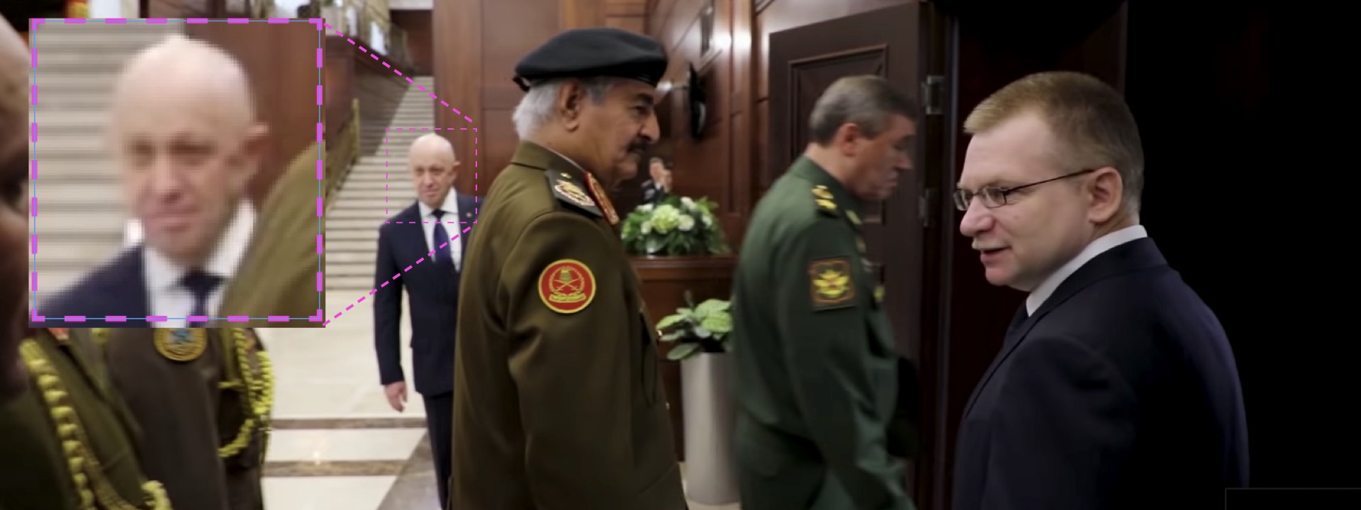 #PutinAtWar: Prigozhin Meets Libyan Military Officials