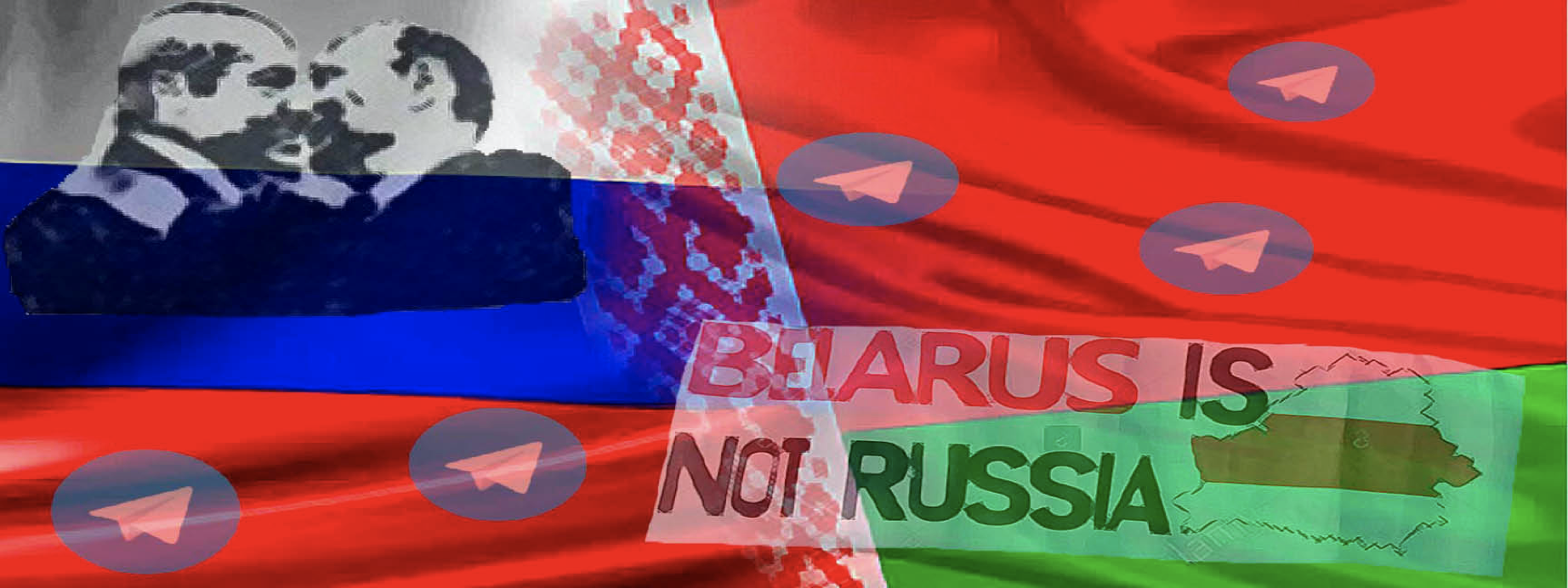 Anonymous pro-Russian Telegram channels target protests in Belarus