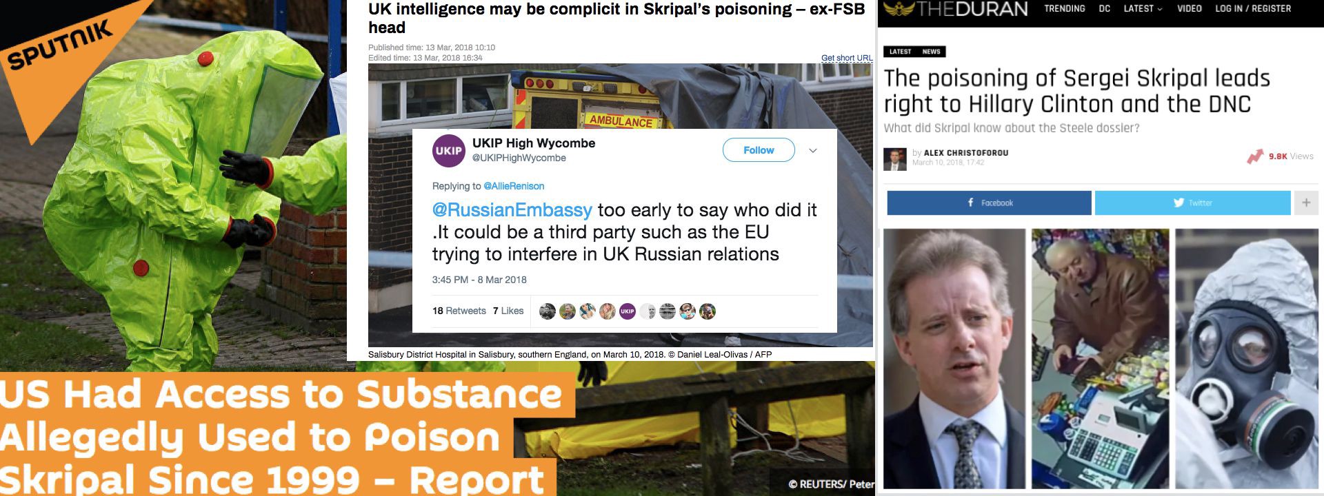 Skripal Poisoning: If Not Russia, Then…