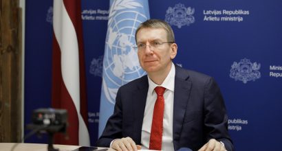 #DFRLabCoffeeBreak with Latvian Foreign Minister Edgars Rinkēvičs