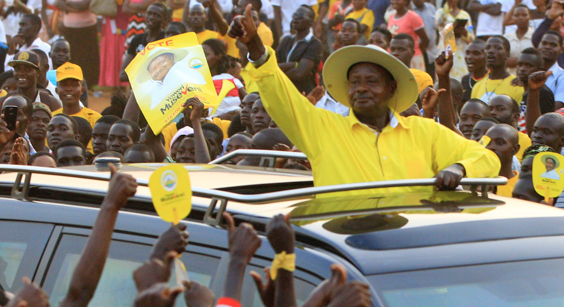 Social media disinformation campaign targets Ugandan presidential election