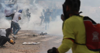 Misinformation about Colombia’s national strike spreads online and on air