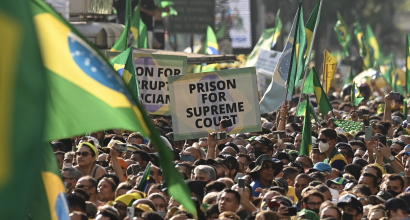 Anonymous Facebook pages heavily promoted Brazil’s pro-Bolsonaro marches