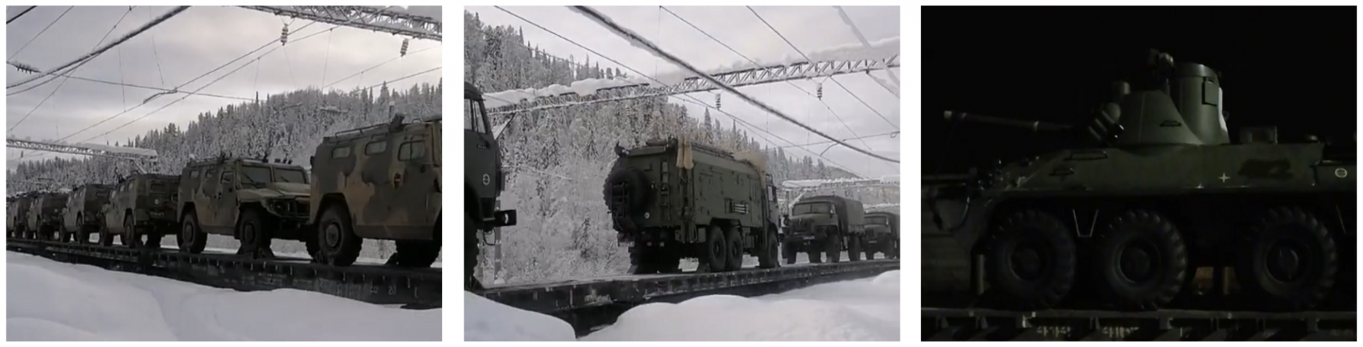 Screenshots show the 55th Mountain Motor Rifle Brigade moving to Yelnya. 
