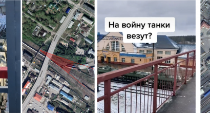 Russian military equipment spotted in Belarus as tensions heighten with Ukraine