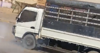 Sudanese protester run over by anti-riot police near local police station