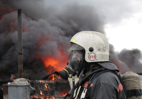 File photo of Russian firefighter. (Source: EMERCOM)