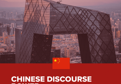 Chinese Discourse Power report cover