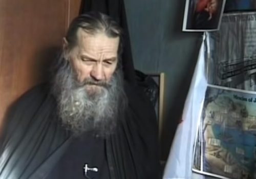 Photo of the late Orthodox priest, Iona Ignatenko, whose image was used in a Facebook scheme to get people to subscribe to dubious Telegram channels.