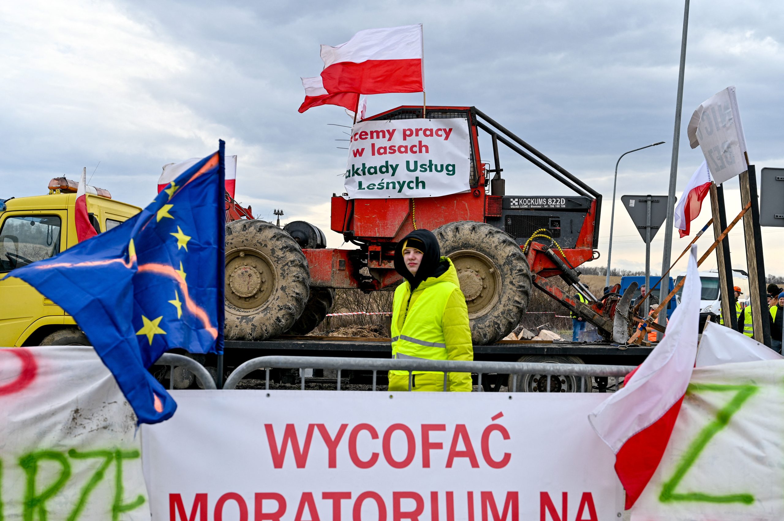 Tailored Russian disinformation targets Polish farmer protests