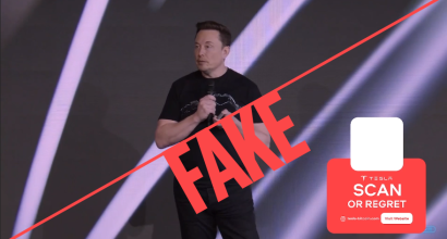 Crypto-scam hosts pop-up livestream featuring a deepfaked Elon Musk 