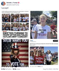 Fake it off: AI-generated Taylor Swift pics spark controversy - DFRLab