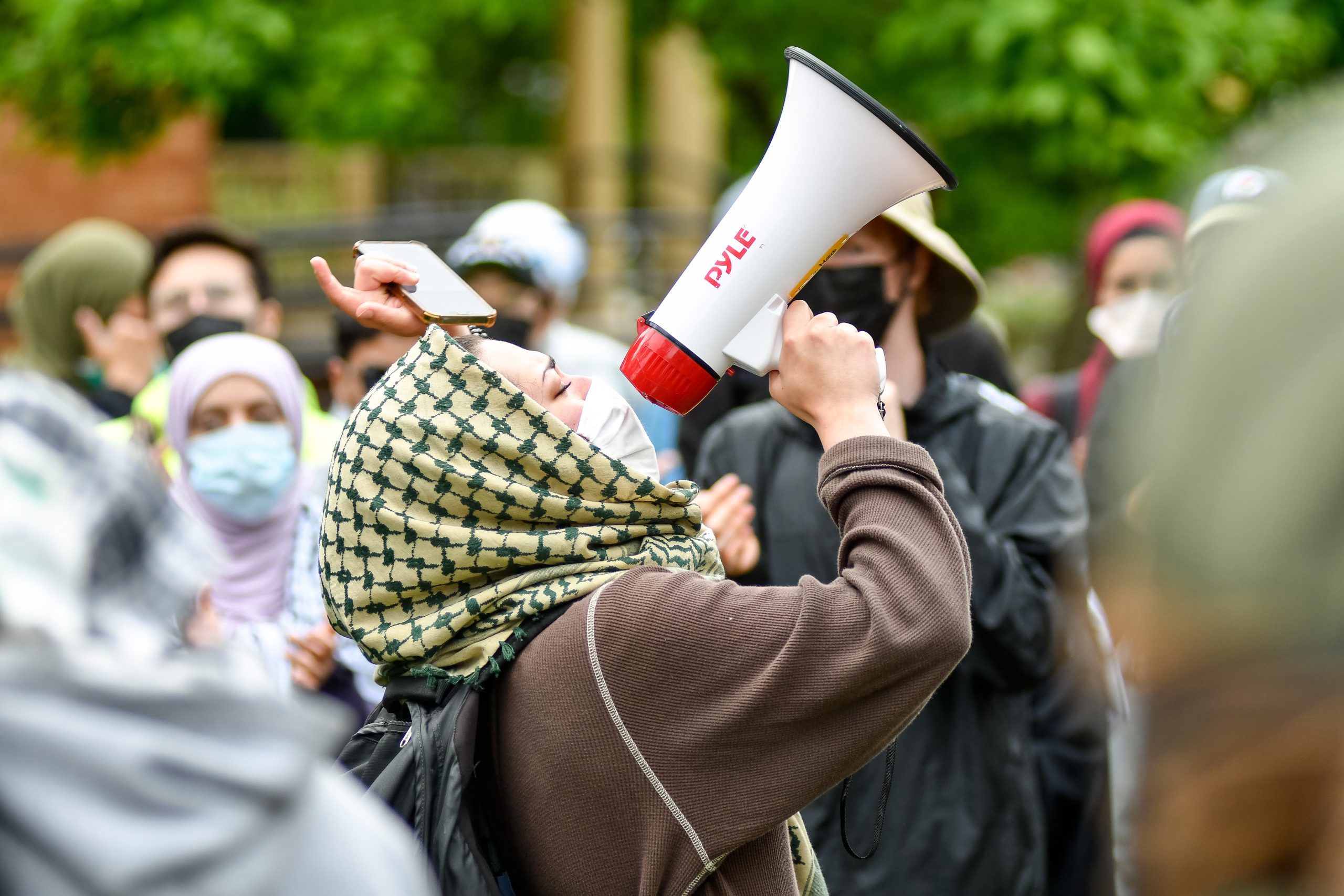 Inauthentic X accounts targeted American and Canadian politicians amid student protests