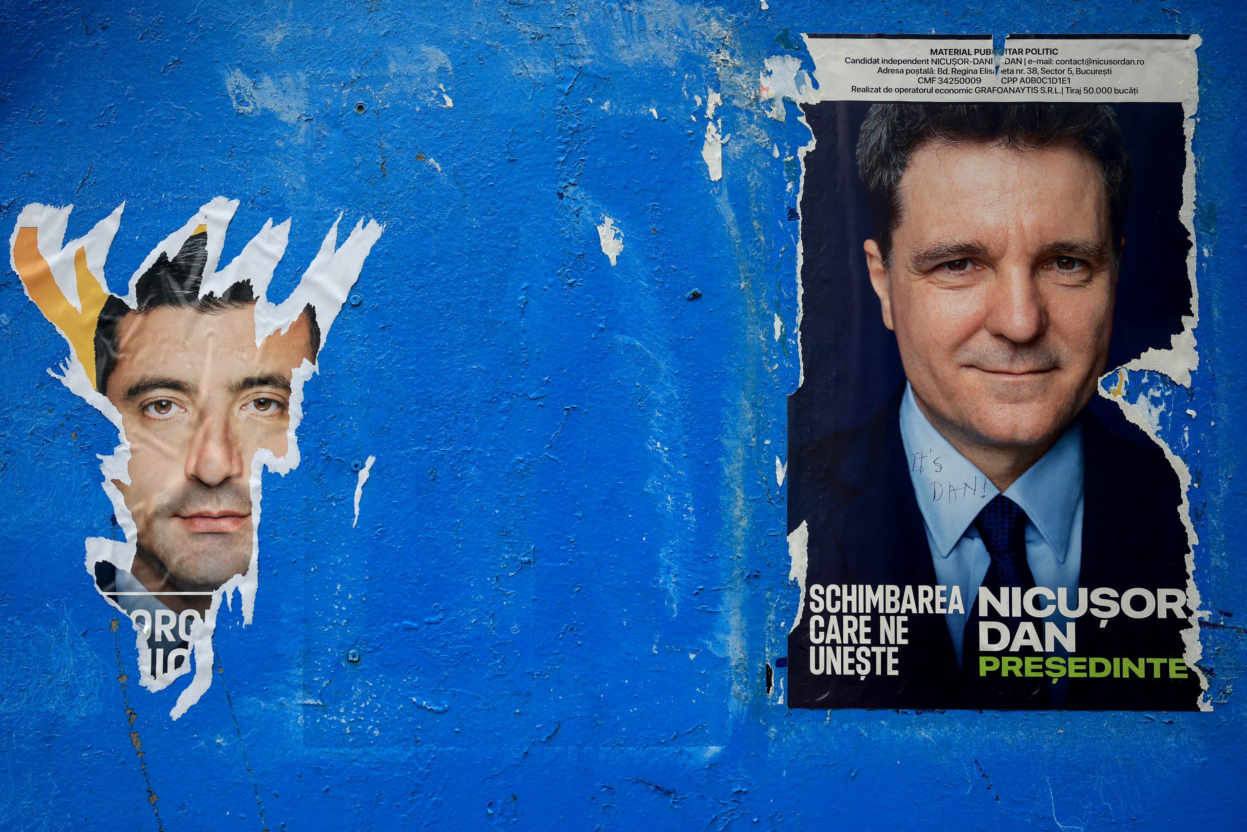 Online network with French ties promotes election interference claims in Romania