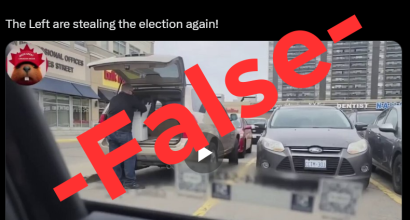 How a misleading viral video fueled a Canadian election fraud hoax