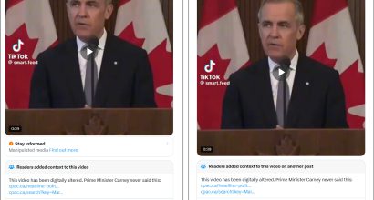 Deepfake video of Canadian Prime Minister reaches millions on TikTok, X