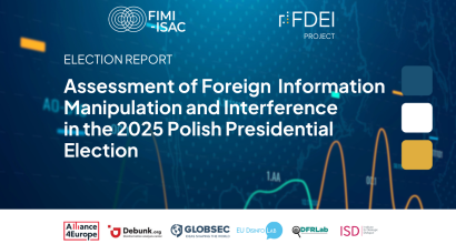 Election report: Assessment of FIMI in the 2025 Polish presidential election