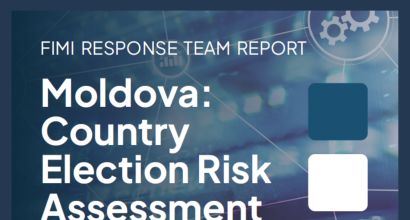 Risk assessment: Moldova’s electoral environment in 2025