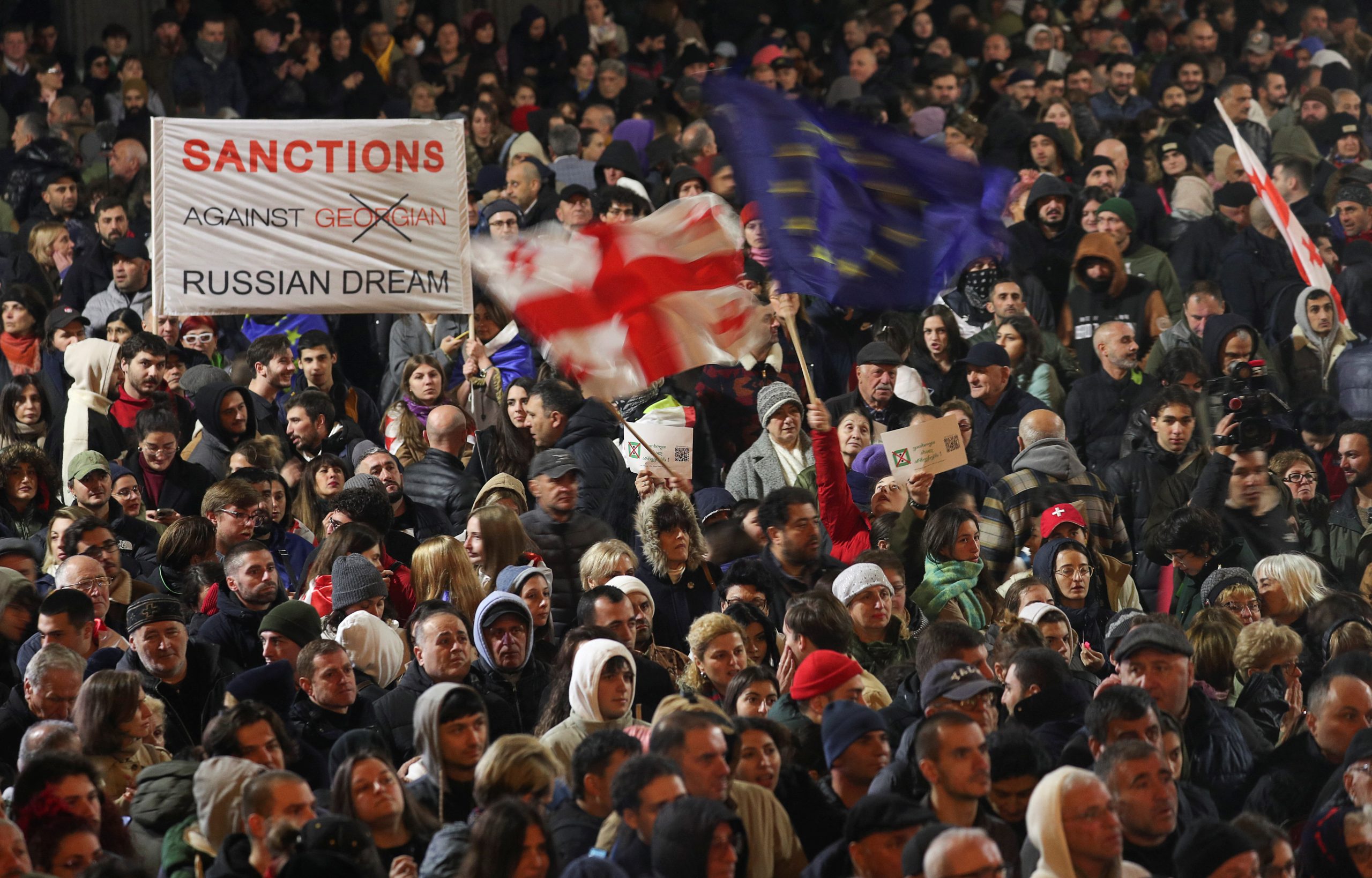 Suspicious websites amplify narratives from sanctioned Russian entities targeting Georgia